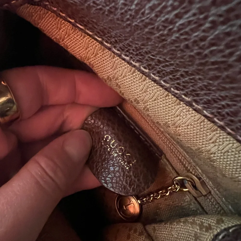 Gucci Vintage Brown Suede Leather Backpack - Picture 8 of 8